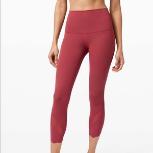 Lululemon Wunder Under 23” Scallop Hem